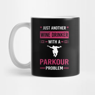 Wine Drinker Parkour Mug
